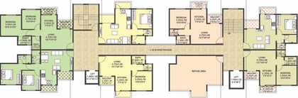 Floor Plan of Shivteerth Legacy in Alandi, Pune - Image 116508