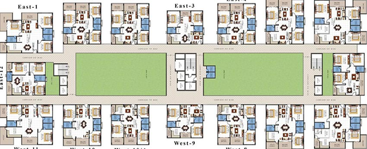 Floor Plan of Sanali The Edge in Kokapet, Hyderabad - Image 204105
