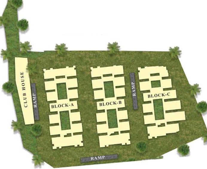 Master Plan of Sanali The Edge in Kokapet, Hyderabad - Image 204104