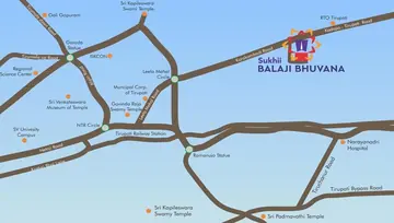Location of Vasavi Sukhii Balaji Bhuvana - Image 204210