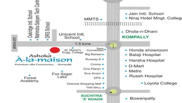 Location of Ashoka A-La-Maison - Image 204250