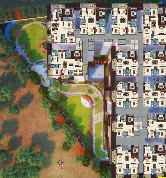 Master Plan of Ashoka Liviano in Gachibowli, Hyderabad - Image 204269