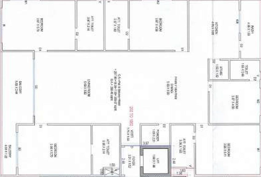 5 BHK Flat in Waves Live by the River in Pal, Surat - Image 827360