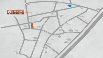 Location of Vihav Springwoods - Image 204448