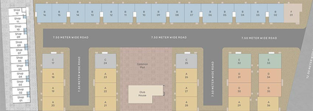 Master Plan of Vihav Springwoods in Tarsali, Vadodara - Image 204449
