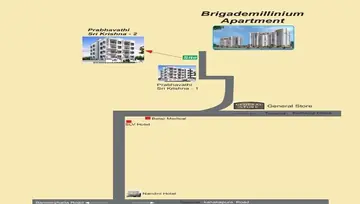 Location of Prabhavathi Sri Krishna - Image 204463