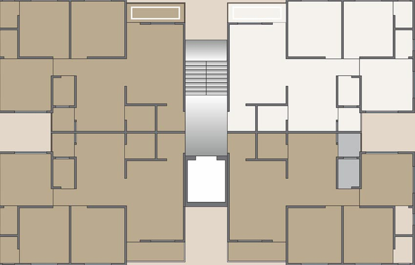 Floor Plan of Param Solaris in Bhayli, Vadodara - Image 204493