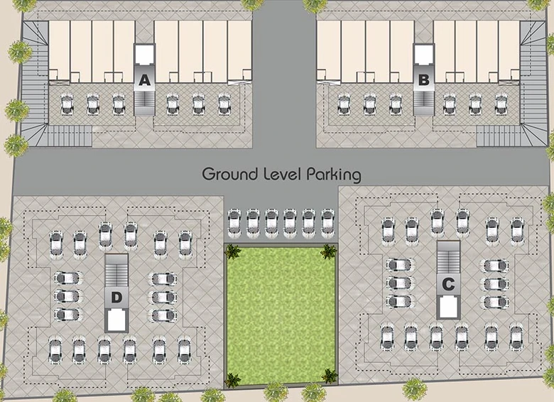 Master Plan of Param Solaris in Bhayli, Vadodara - Image 204494