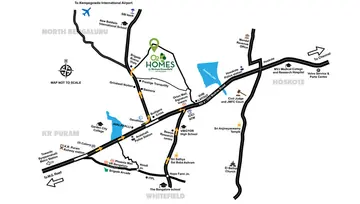 Location of Shriram O2 Homes - Image 204500