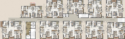 Floor Plan of PGR Elira in Attapur, Hyderabad - Image 204572