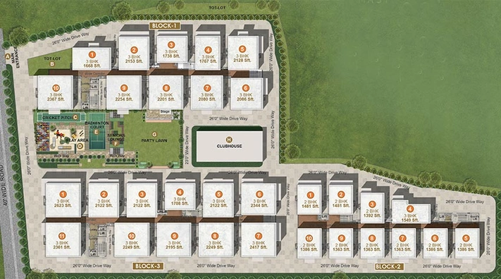 Master Plan of PGR Elira in Attapur, Hyderabad - Image 204571