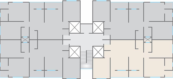 Floor Plan of Shree Solaris 2 in Bhayli, Vadodara - Image 204590
