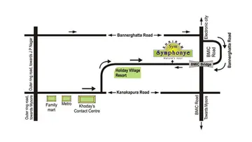 Location of Shriram Symphonye - Image 204575