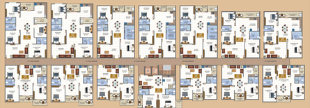 Floor Plan of Sree Urban Orchids in Panathur, Bangalore - Image 204602