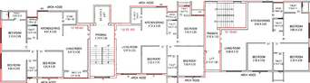 Floor Plan of SMB 23 in Manjalpur, Vadodara - Image 204696