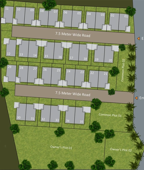 Master Plan of Sneh Residency in Bhayli, Vadodara - Image 204716