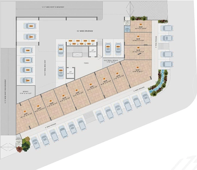 Master Plan of Solitaire 26 in Harni, Vadodara - Image 204742