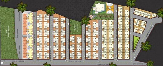 Master Plan of Shreenathji The Dream City in Waghodia Road, Vadodara - Image 204822
