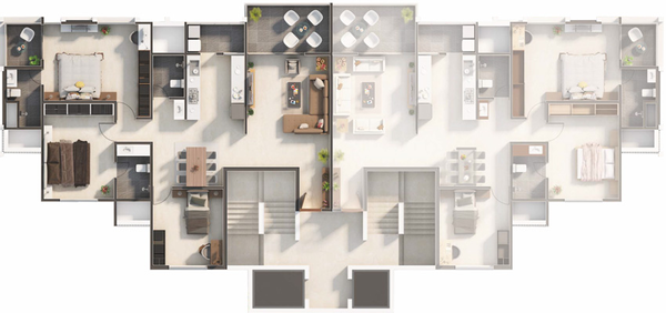 Floor Plan of Pandit Nawal in Erandwane, Pune - Image 116522