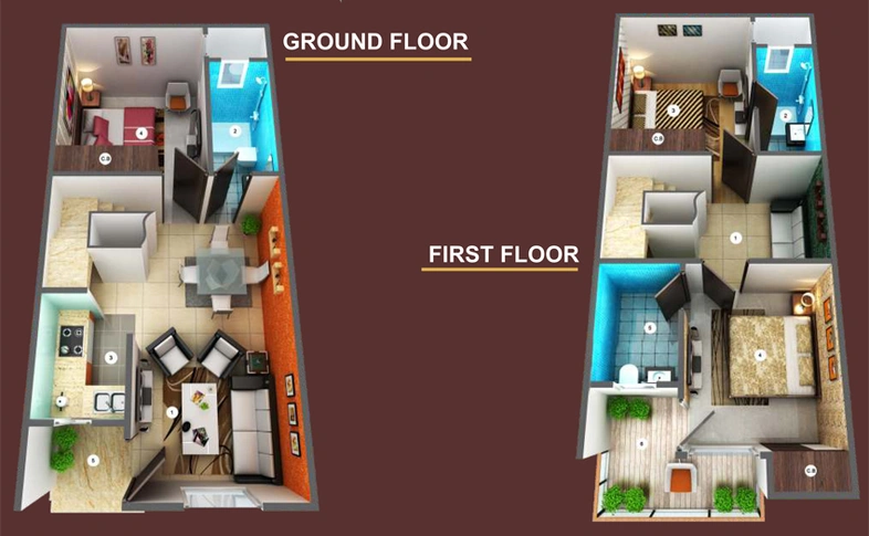 3 BHK House/Villa in Home Toppers Kamakhya Villas in Greater Noida West, Greater Noida - Image 827556