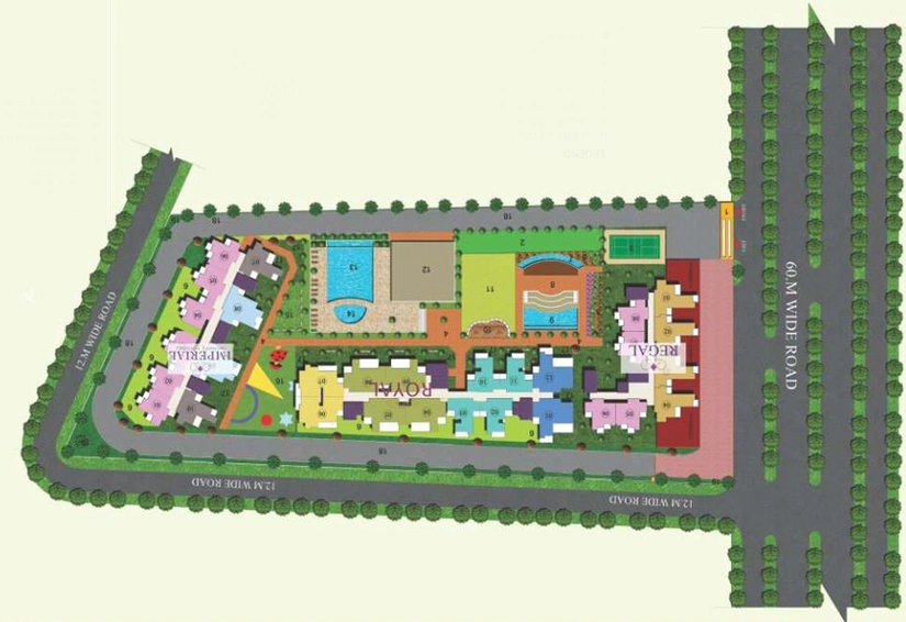 Master Plan of Migsun Green Mansion in Zeta, Greater Noida - Image 204912