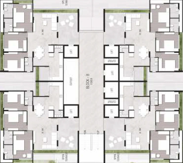 Floor Plan of Vrajansh Eternity in Naranpura, Ahmedabad - Image 205149