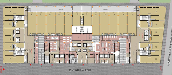 Master Plan of United Yogi Siban in Gift City, Gandhinagar - Image 205160