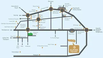 Location of Anmol Alpin Square - Image 205209