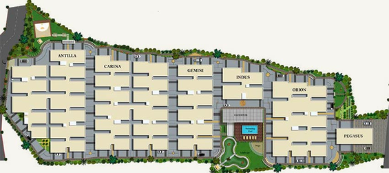 Master Plan of Anmol Alpin Square in Patancheru, Hyderabad - Image 205210
