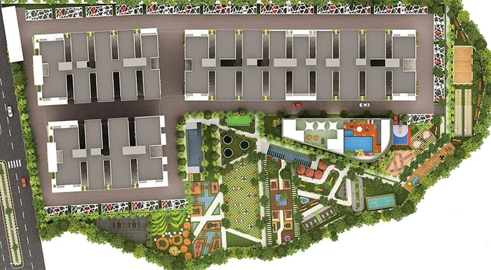 Master Plan of Anmol Livana in Patancheru, Hyderabad - Image 205255