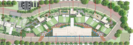 Master Plan of NEL Nitesh Columbus Square in Yelahanka, Bangalore - Image 205355