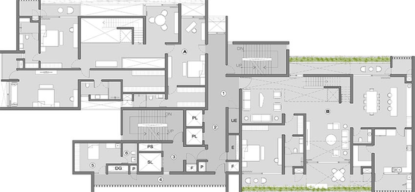 Floor Plan of Myscape Edition in Nanakramguda, Hyderabad - Image 205385