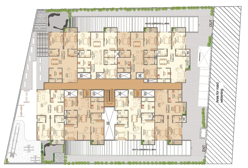 Master Plan of Samruddhi Bliss in Hosa Road, Bangalore - Image 205412