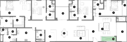 Floor Plan of Myscape Loft in Nanakramguda, Hyderabad - Image 205431