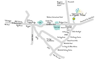 Location of Samruddhi Mystic Wind - Image 205420