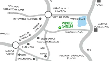 Location of Samruddhi Winter Green - Image 205441