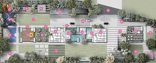 Master Plan of Myscape Yoo Hyderabad in Puppalaguda, Hyderabad - Image 205496