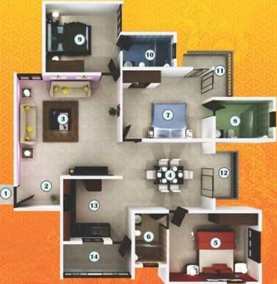 3 BHK Flat in Aratt Felicita in Begur, Bangalore - Image 827762