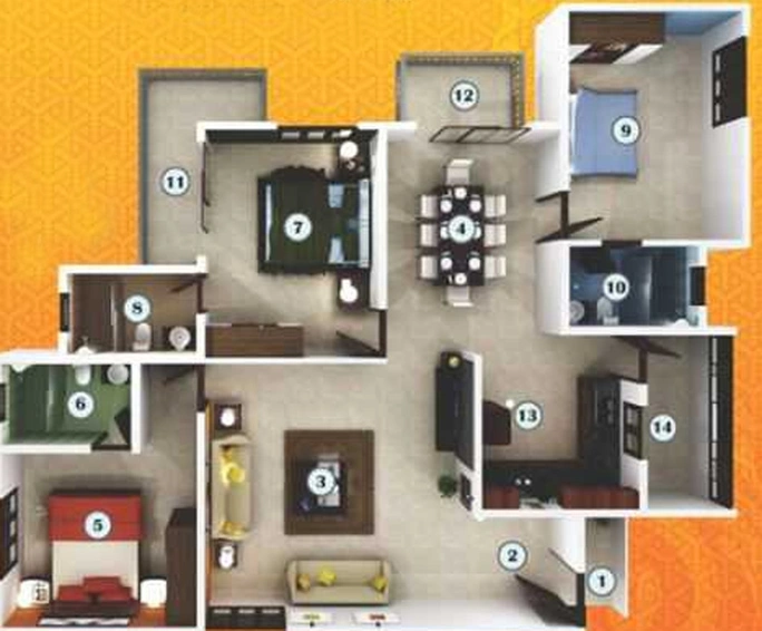 3 BHK Flat in Aratt Felicita in Begur, Bangalore - Image 827763