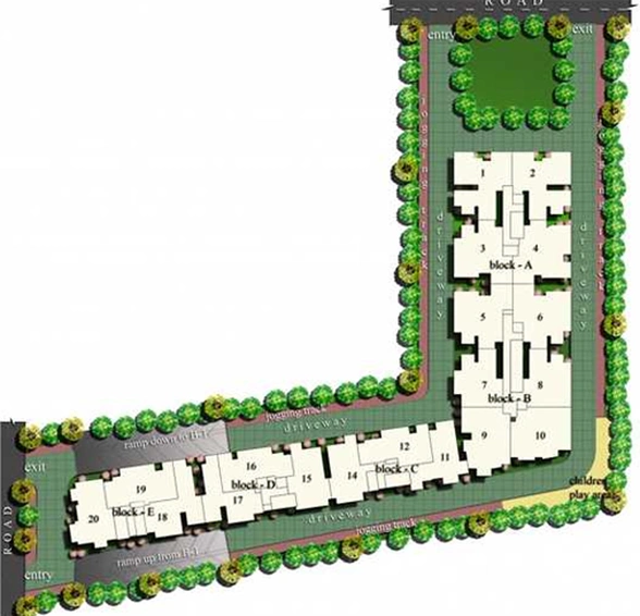Master Plan of Aratt Premier in Hoodi, Bangalore - Image 205506