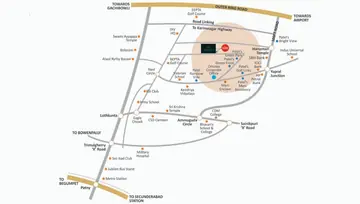 Location of Om Sree Malabar Greens - Image 205552