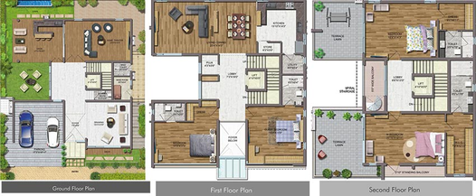 4 BHK House/Villa in Sriven Iris in Narsingi, Hyderabad - Image 827794