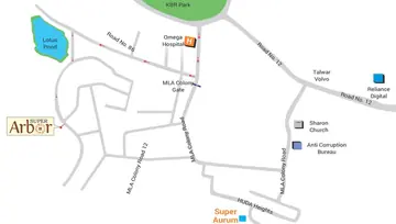 Location of Super Arbour - Image 205688