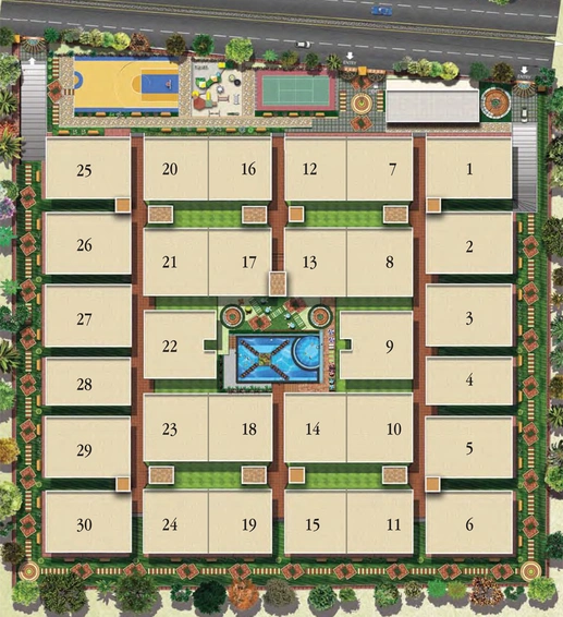 Master Plan of United Elysium in Seegehalli, Bangalore - Image 205672