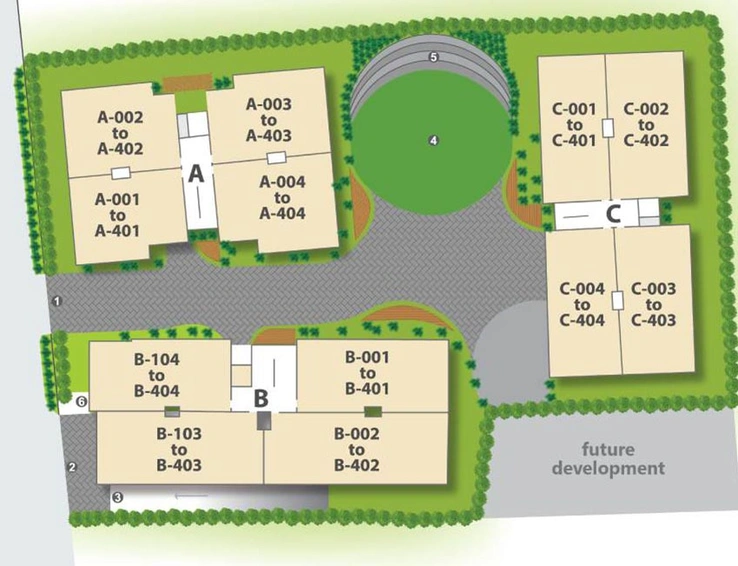Master Plan of Arvind Citadel in Navrangpura, Ahmedabad - Image 205713