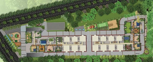 Master Plan of Urbanrise Opulence in Bachupally, Hyderabad - Image 205753