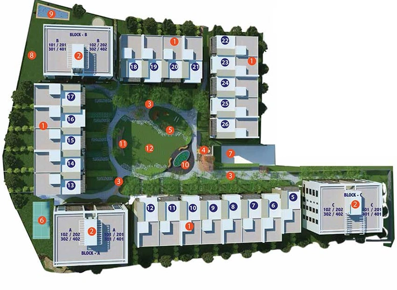 Master Plan of Arvind Expansia in Mahadevapura, Bangalore - Image 205820