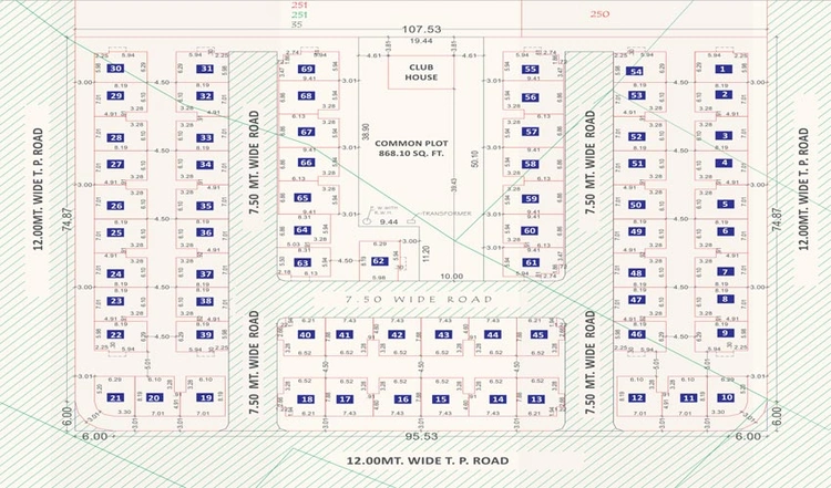 Master Plan of Shah Kesar 45 in Kapurai, Vadodara - Image 117816