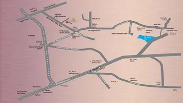 Location of Vashnavi Grandeur - Image 205867