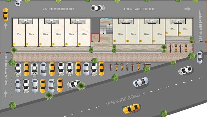 Master Plan of Rishi Laxmi Square in Chehdi, Nashik - Image 205921